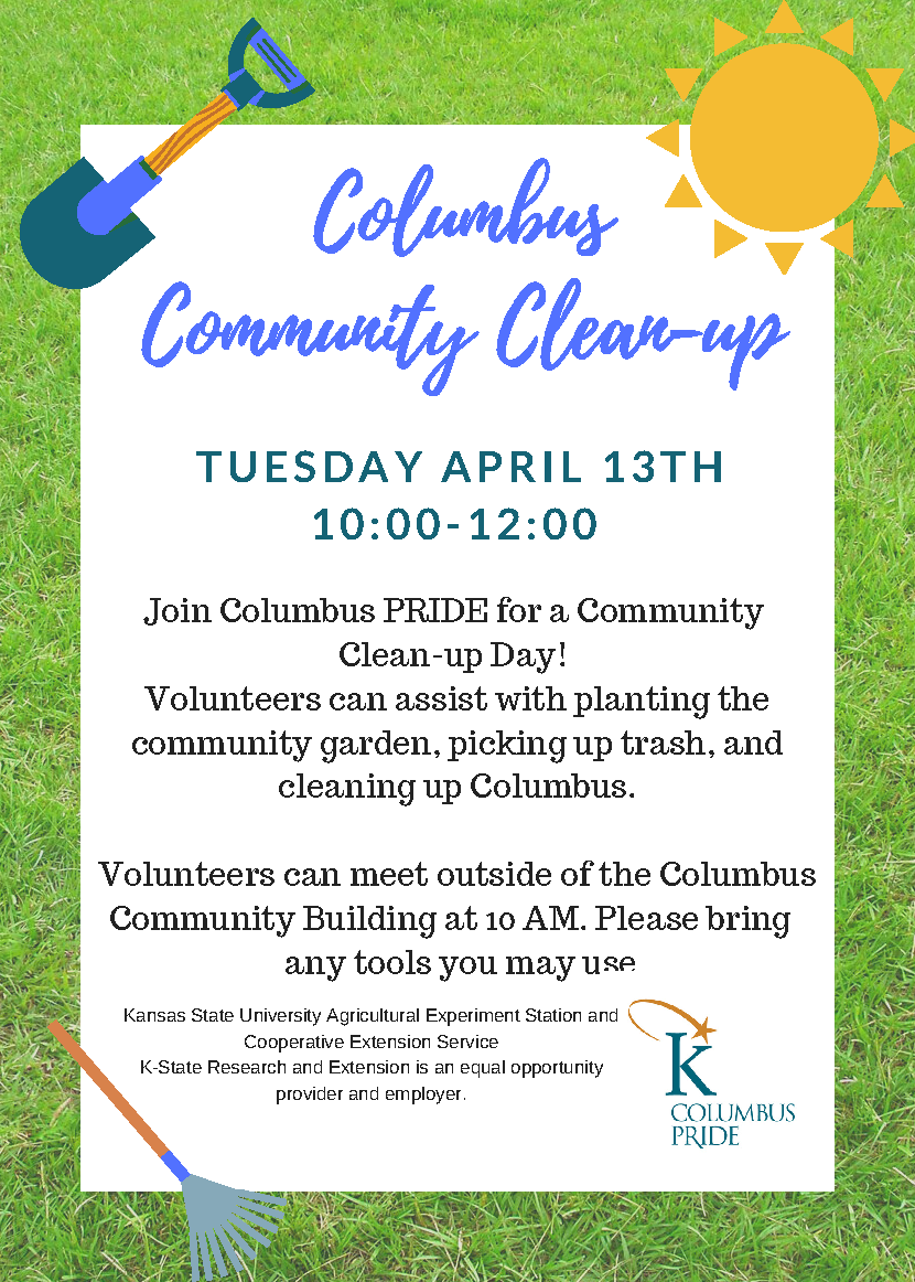 Community Clean-Up | City of Columbus Kansas